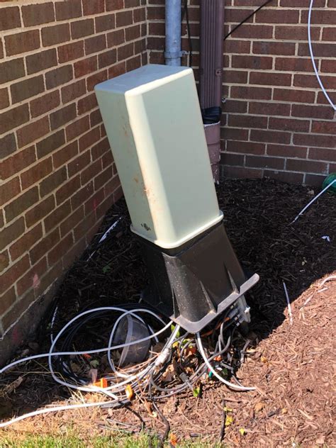 comcast junction box repair|underground cable line xfinity.